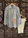 Striped Cotton Cord Set