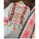 	Boho Embroidered Co-ord Set