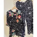 Lehriya Printed Cord Set with Handwork