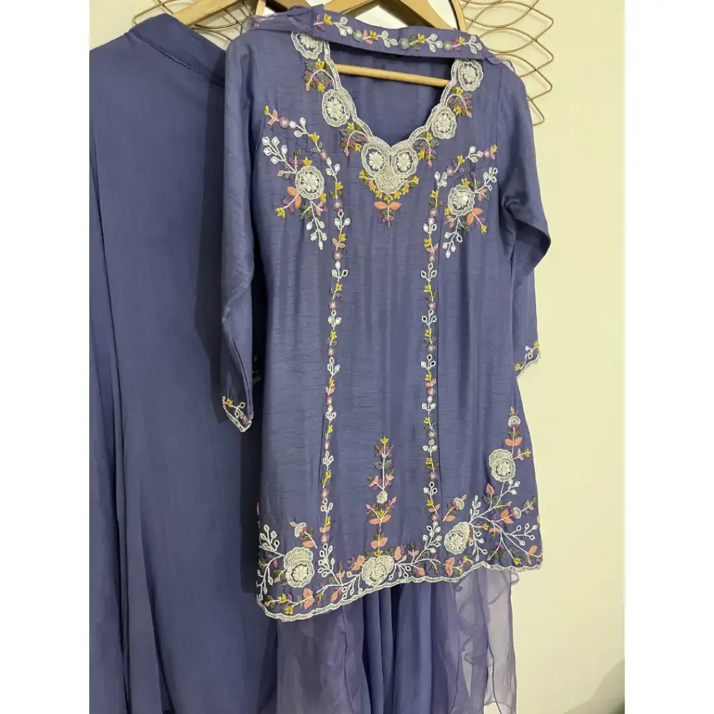 Premium Handwork Sharara Set